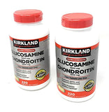 Kirkland Signature Extra Strength Glucosamine 1500mg/Chondroitin 1200mg, 220 Count (2 Pack)